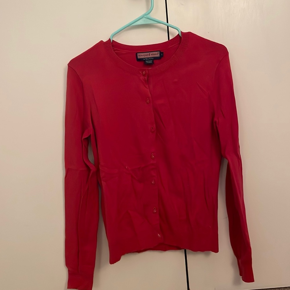 Vineyard vines button cardigan